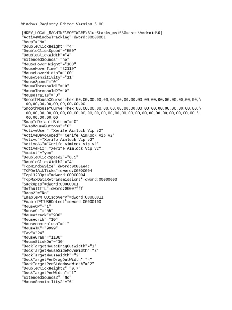 AimBot Configuration Settings | PDF