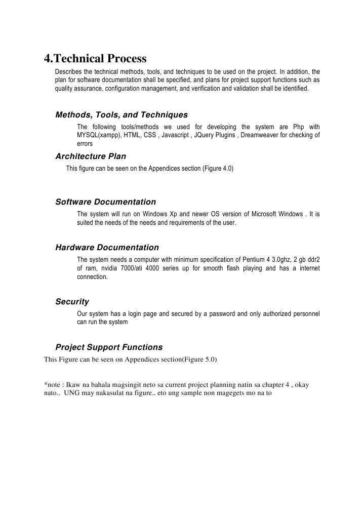 Technical Process for Web-Based Game System | PDF | Web Application ...