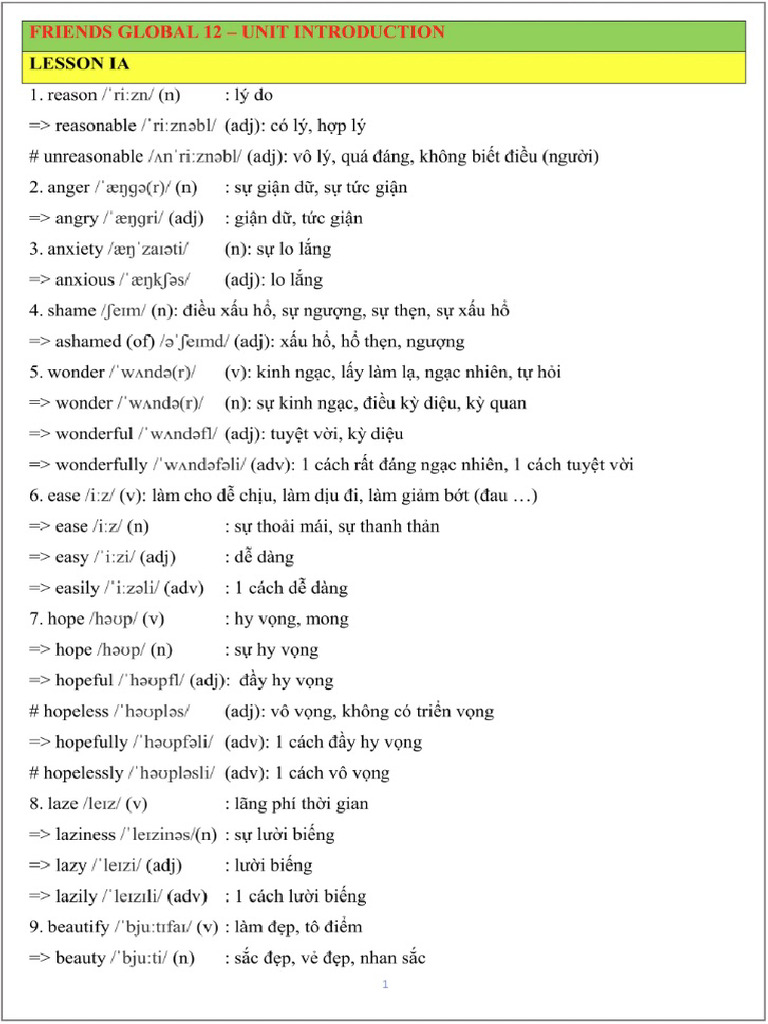 Unit Introduction | PDF