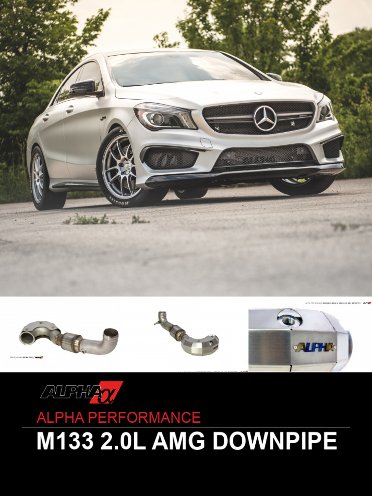M133 AMG Downpipe Installation Guide | PDF | Turbocharger ...