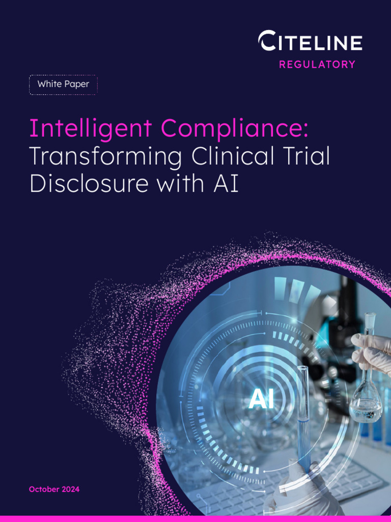 White Paper - Transforming Clinical Trial Disclosure With AI | PDF ...
