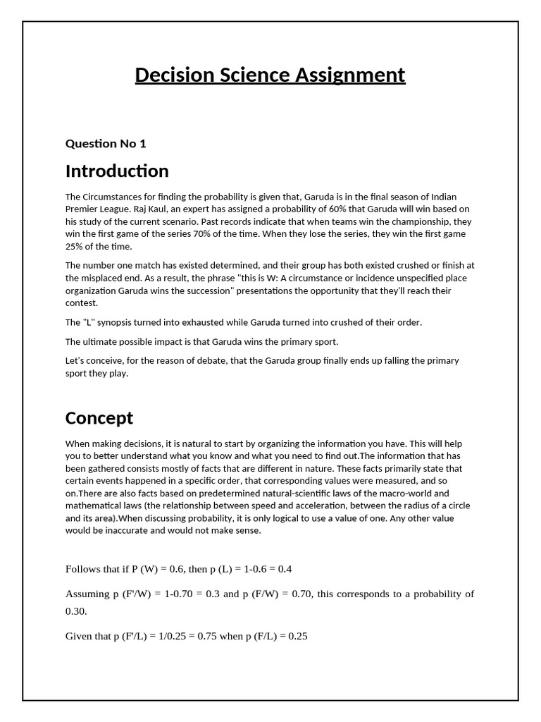 Garuda IPL Probability and Regression Analysis | PDF | Regression ...