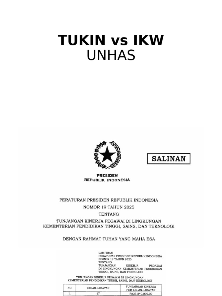 TUKIN Vs IKW | PDF