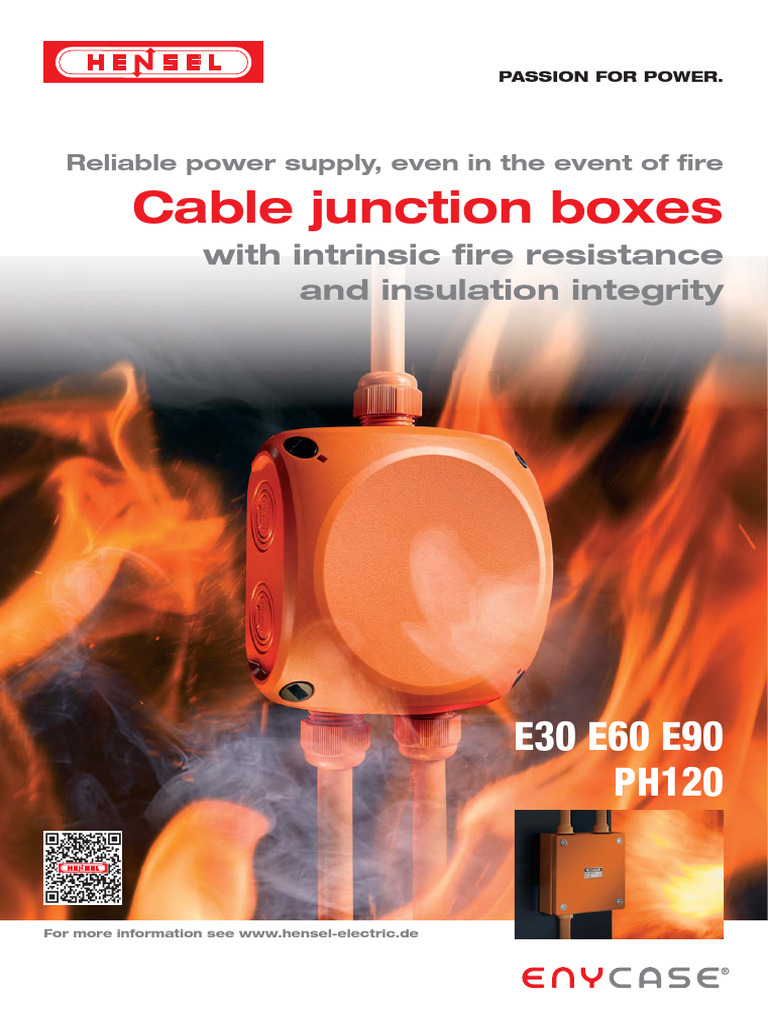 ENYCASE Hensel Intrinsic-Fire-Resistance | PDF | Insulator (Electricity ...