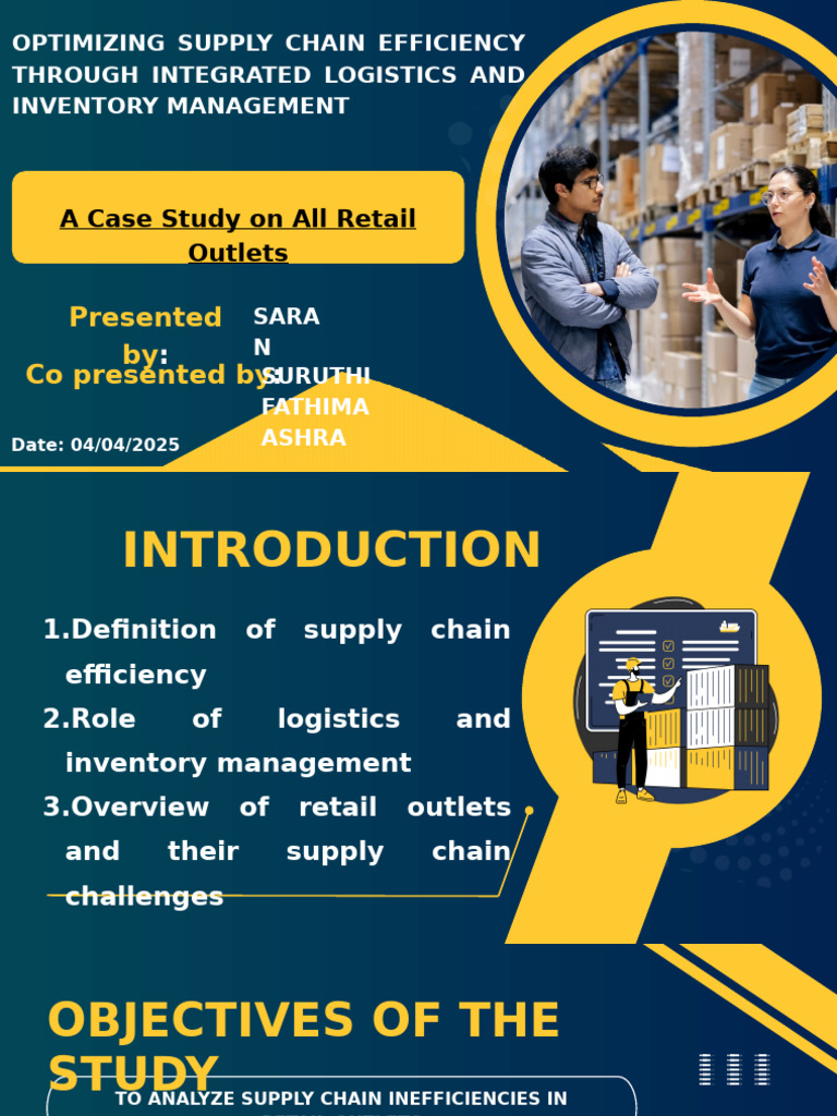 Optimizing Supply Chain Efficiency Through Integrated Logistics and ...