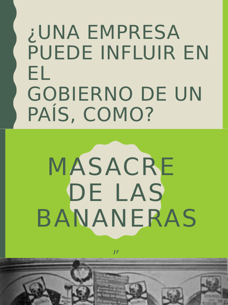 Masacre de Las Bananeras | PDF