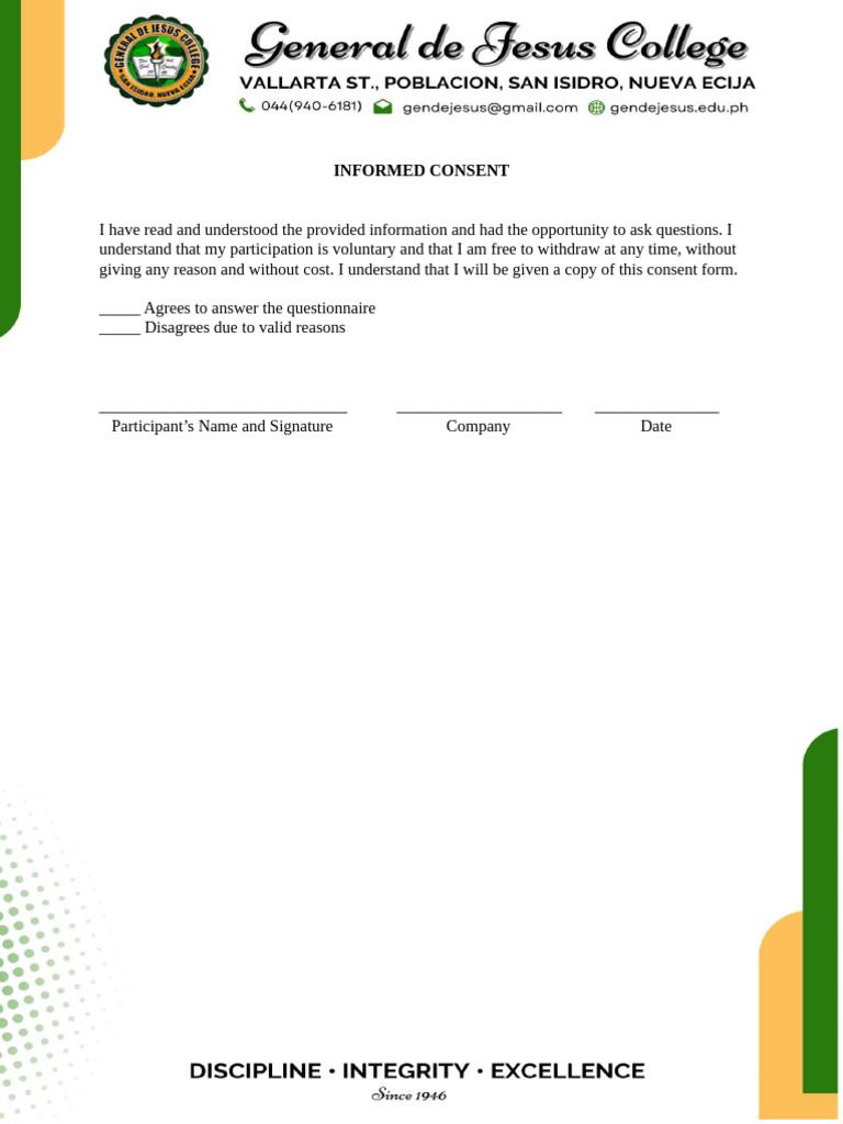 Consent Form (2) | PDF