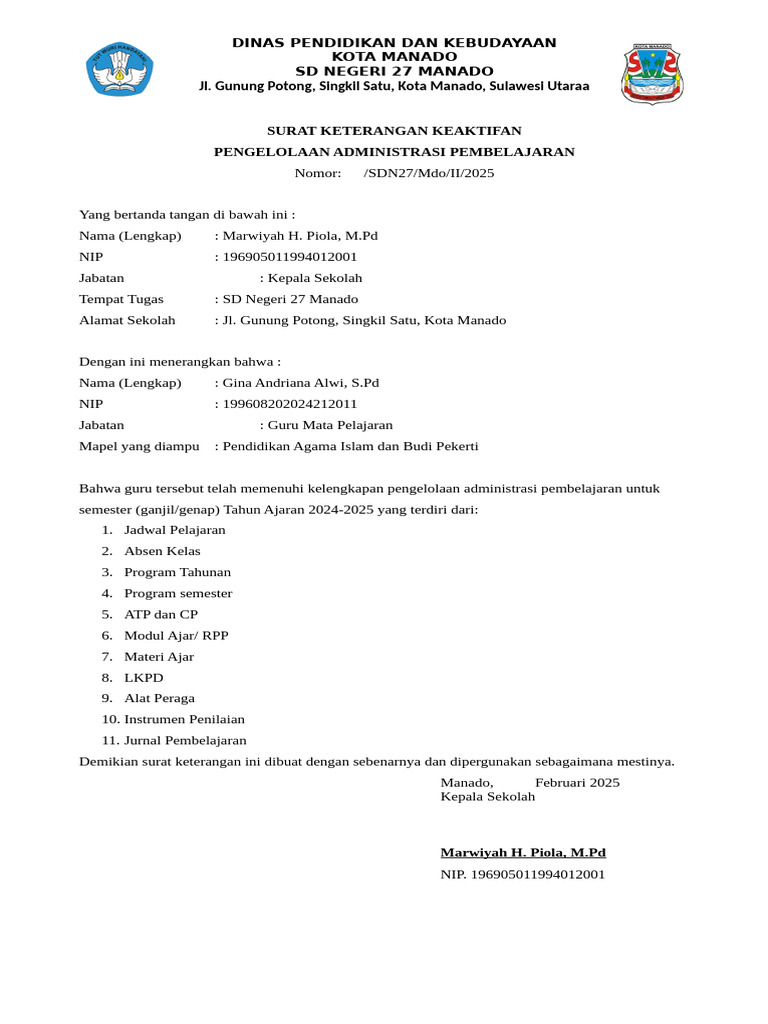 Dokumen Administrasi Pdf