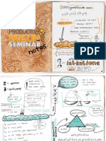 2012 "Productive Muslim Seminar" Notes