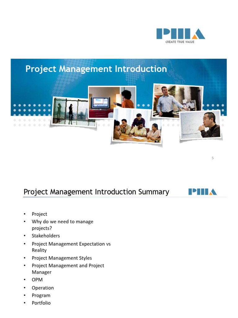 Project Management Essentials Overview | PDF | Project Management | Goal