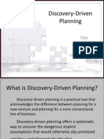 Discovery Driven Planning