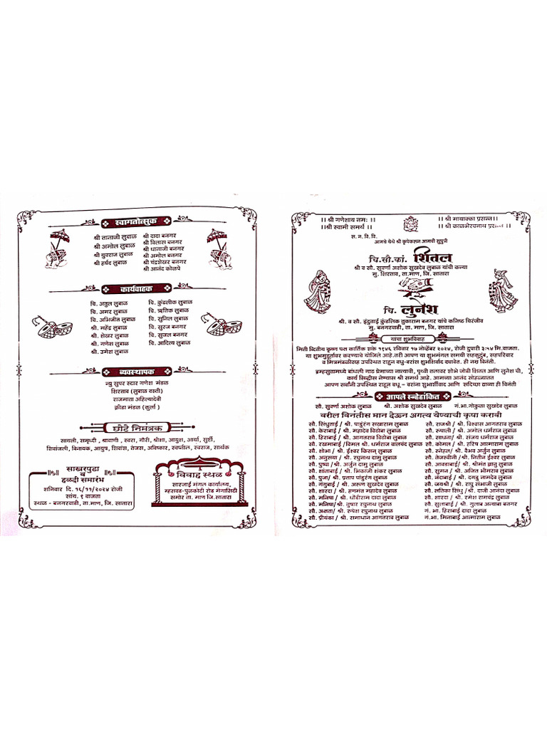 Sheetal & Lunesh | PDF