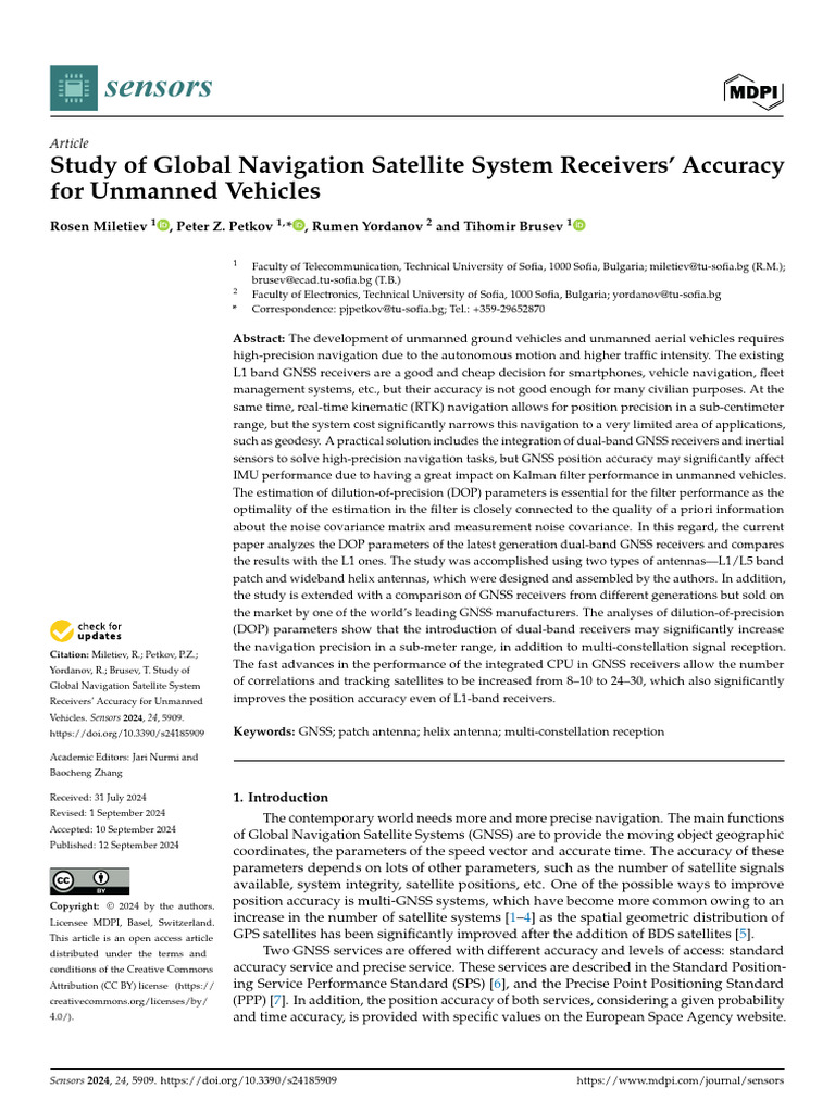Study of Global Navigation Satellite System Receiv | PDF | Electronics ...