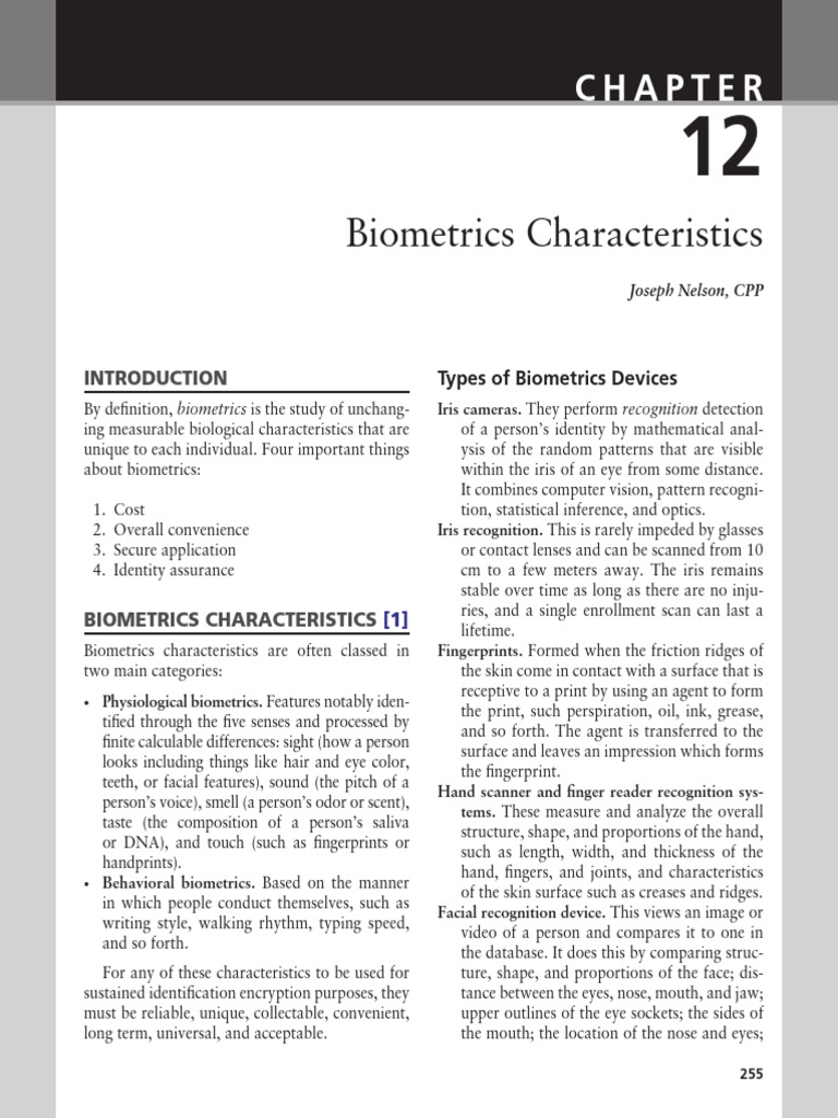 10.1016@b978 0 12 415892 4.00012 2 | PDF | Biometrics | Fingerprint