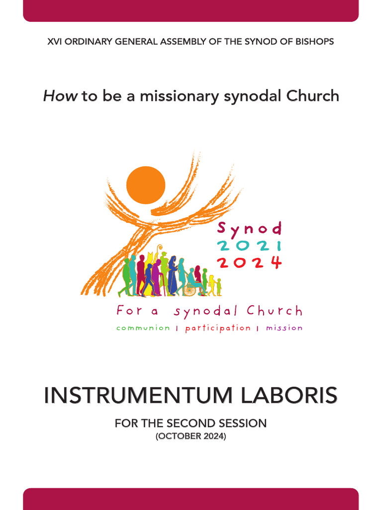 Second Session - INSTRUMENTUM LABORIS A4 | PDF | Baptism | Catholic Church