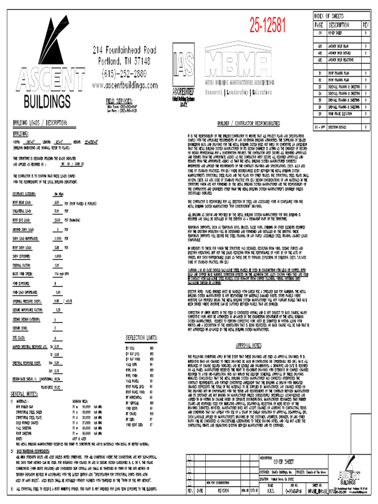 MetlSpan Azteco Panel Specifications | PDF