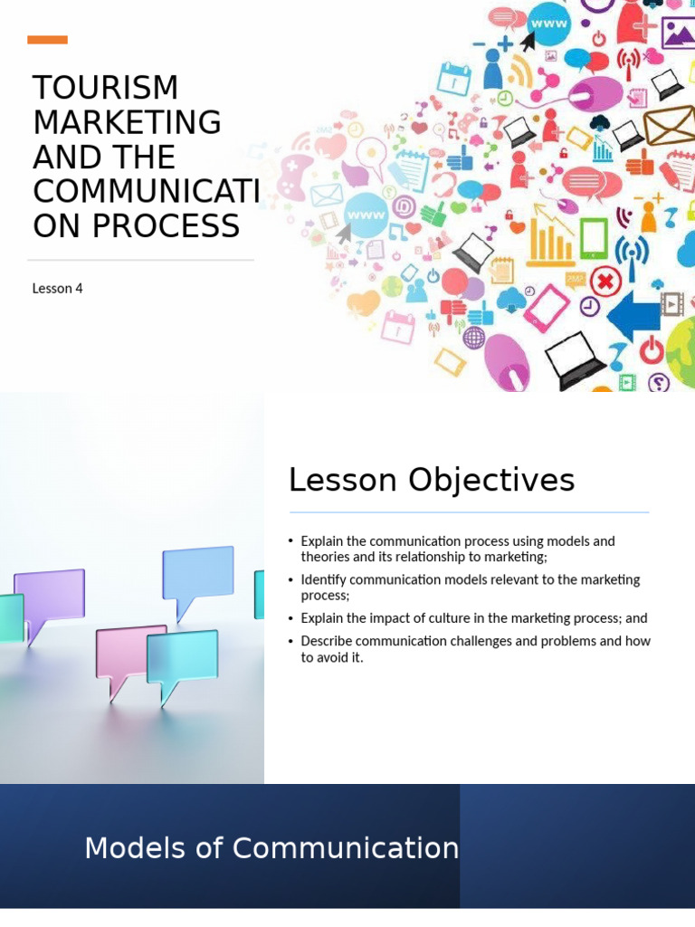 Communication Models in Tourism Marketing | PDF | Communication | Learning