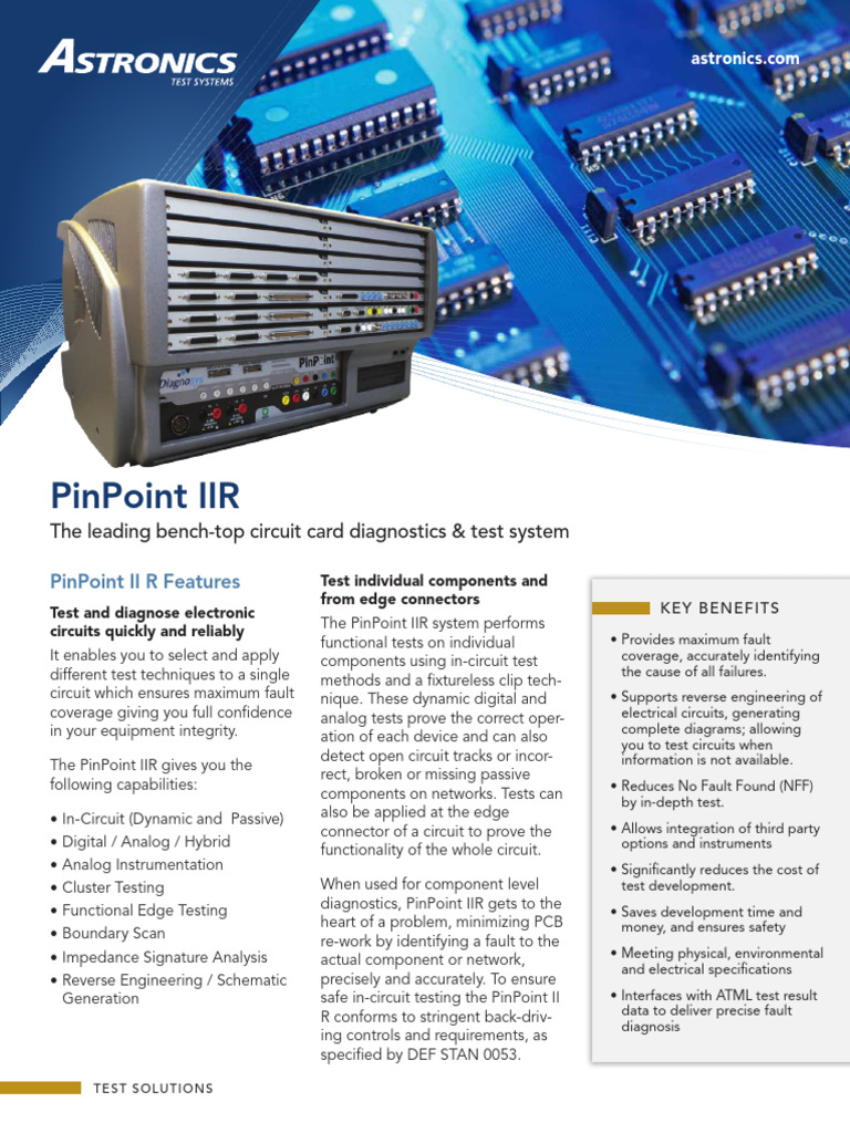 Ats Pinpointiir Salessheet | PDF | Electronic Circuits | Printed ...