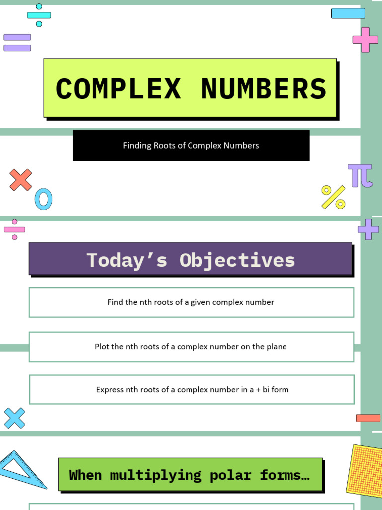 2025-02-21 Complex Numbers Part 4 | PDF | Complex Number | Mathematics