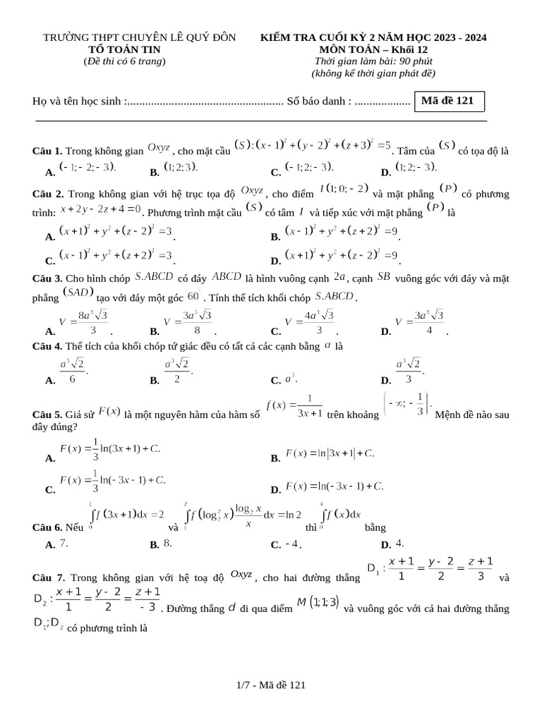 De 121 | PDF