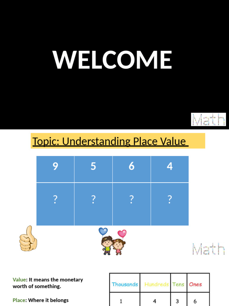 Understanding Place Value | PDF