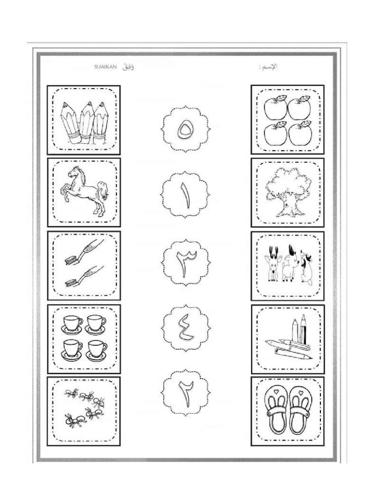 Nombor Bahasa Arab | PDF