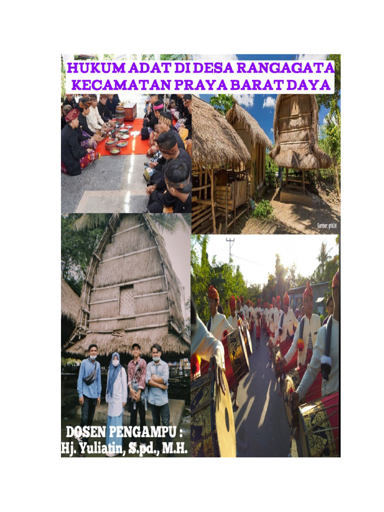 Hukum Adat dan Kekerabatan di Ranggagata | PDF