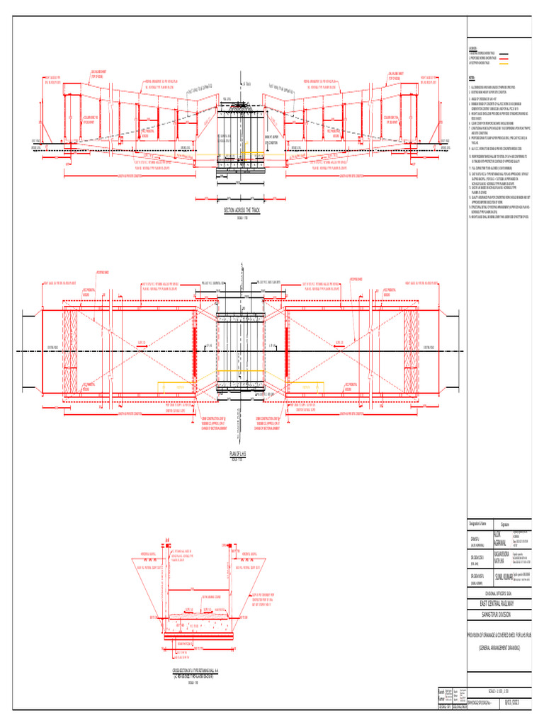 LHS Construction General Arrangement Drawing | PDF | Materials ...