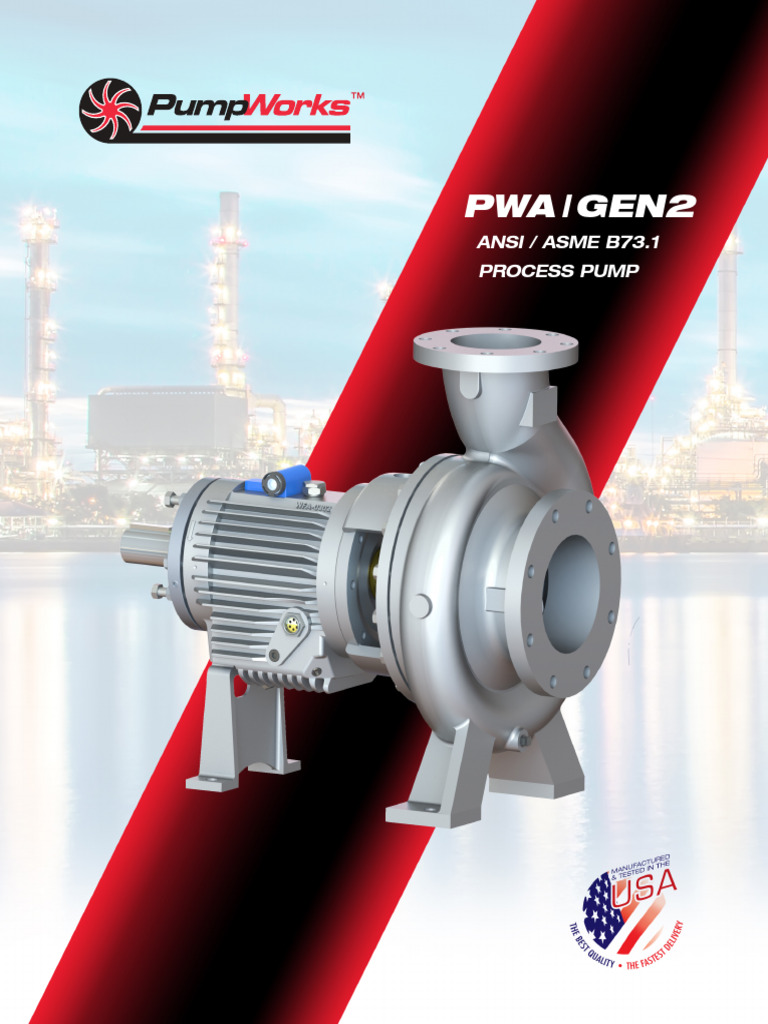 PWI PWA Gen 2 | PDF | Pump | Bearing (Mechanical)