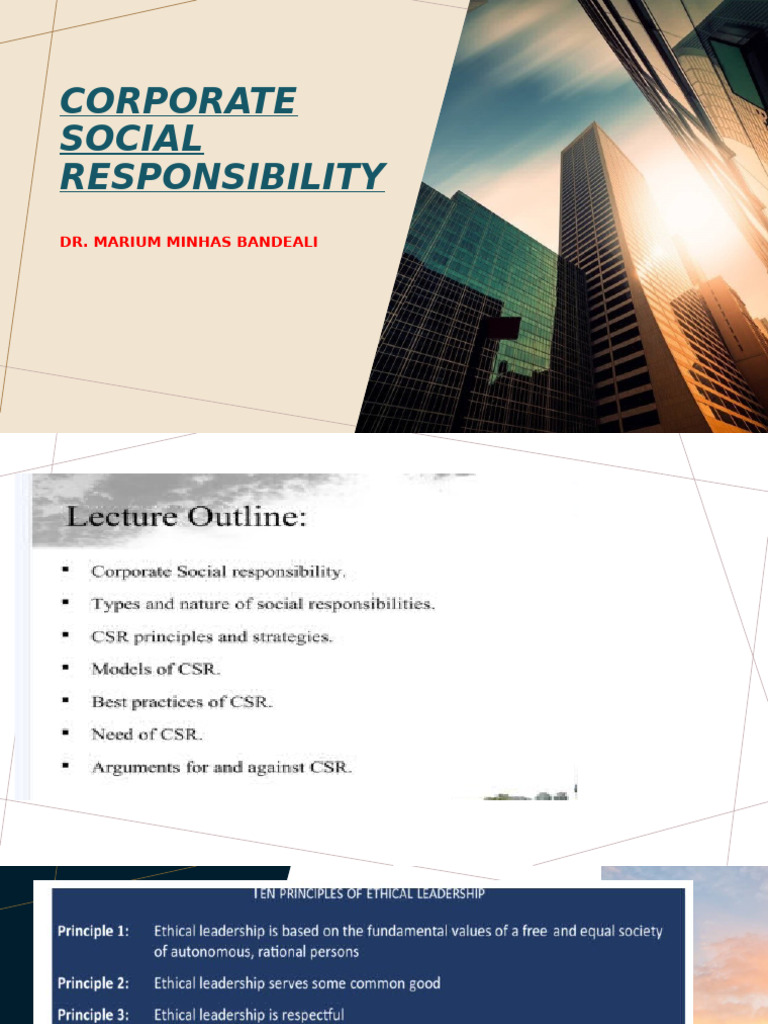 Csr | PDF
