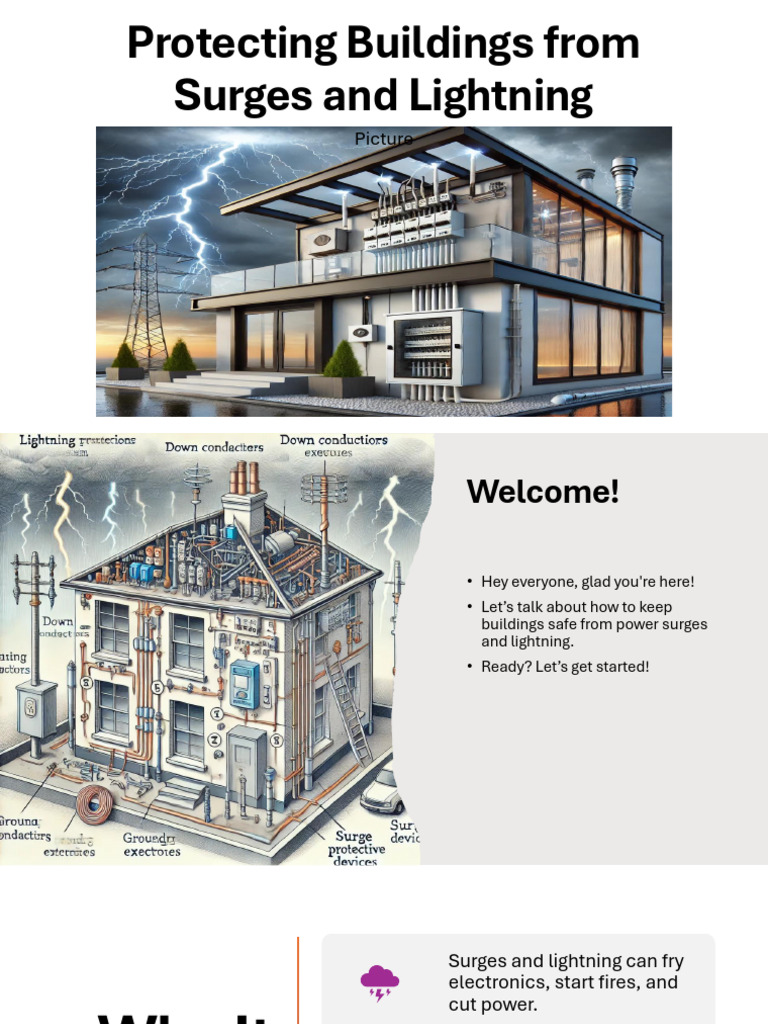 Protecting Buildings From Surges and Lightning | PDF | Electricity ...