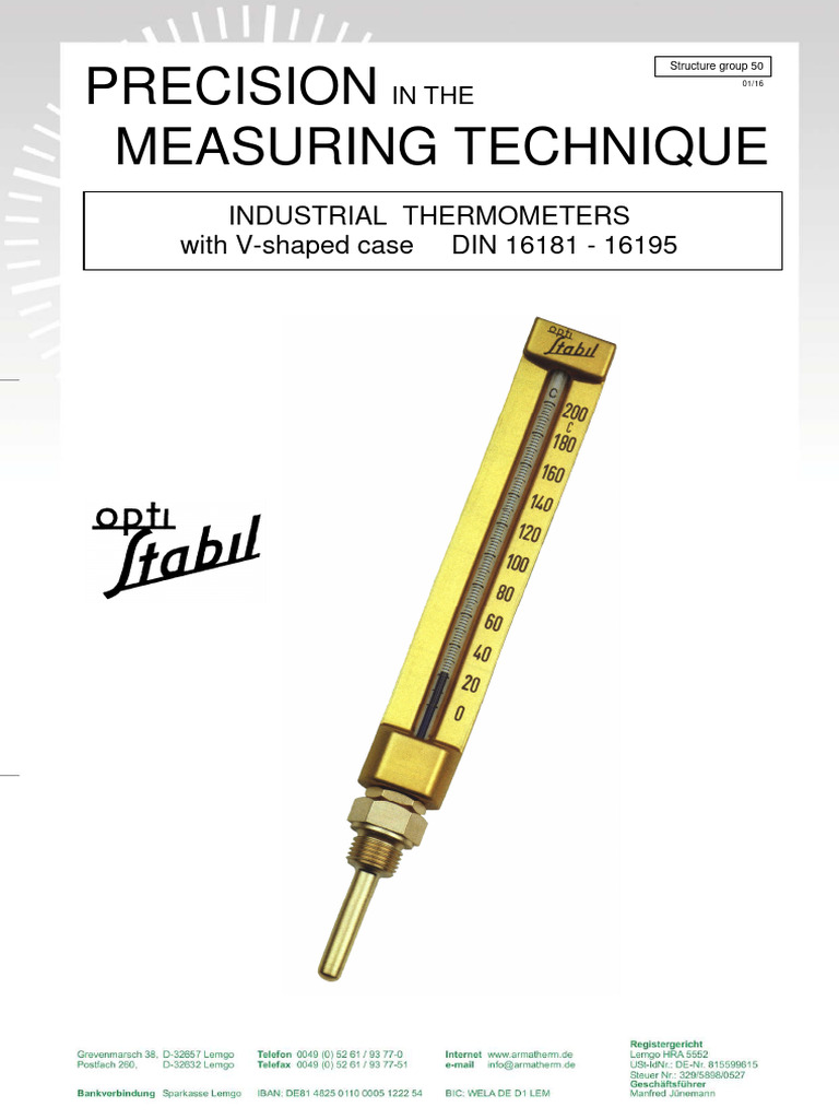 08-Thermometer 53654-10032 | PDF | Thermometer | Glasses