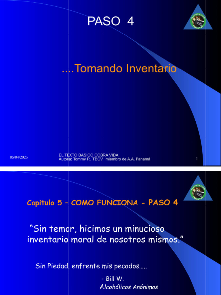 TBCV - Copia PDF de PPT - Paso 4 - 5-4-2025 | PDF