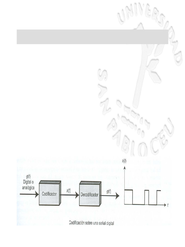 Codificación de Datos en Comunicaciones Digitales | PDF | Modulación ...