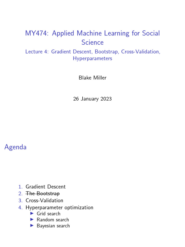 Machine Learning Techniques in Social Science | PDF | Bootstrapping ...