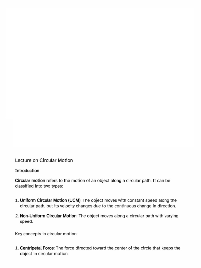 9 6 - Circular-Motion | PDF