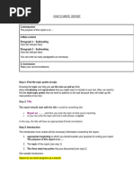 CAE Report Writing Guide | PDF
