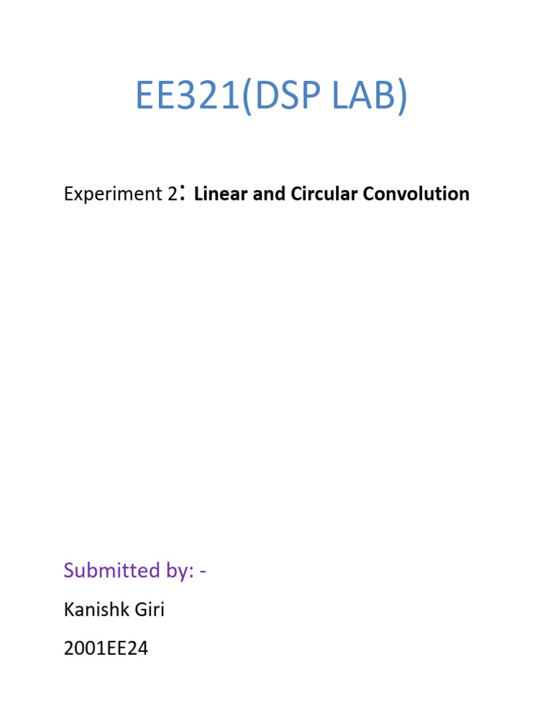 DSP EXP2 2001ee24 | PDF