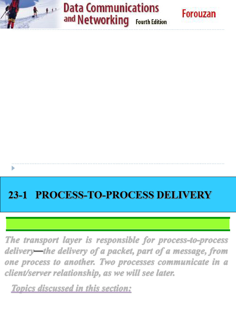 Topic6-Transport and Link Layers Protocols | PDF | Transmission Control ...