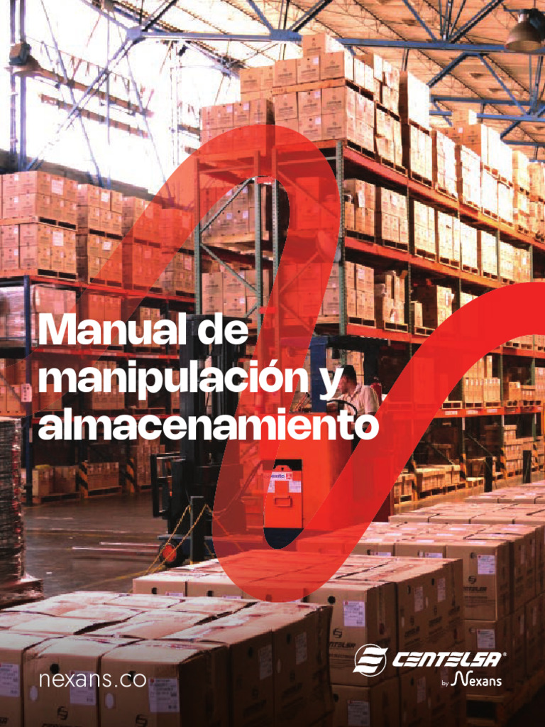 Manual de Manipulación y Almacenamiento 2024 | PDF | Máquina elevadora ...