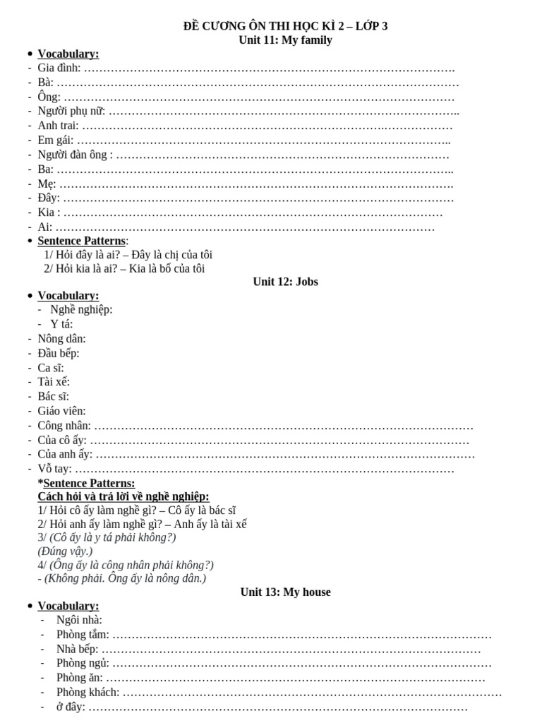 Lop 3 | PDF
