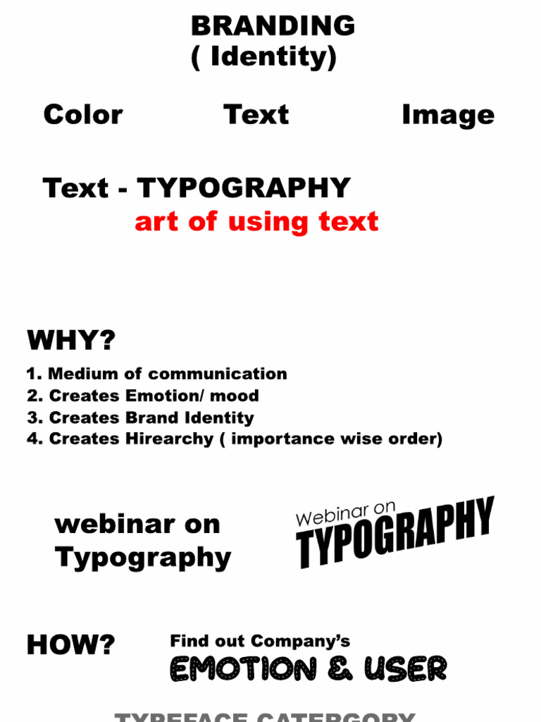 Effective Branding Through Typography | PDF