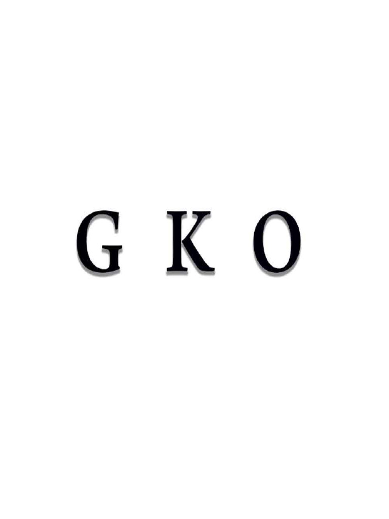 Gko PNG | PDF