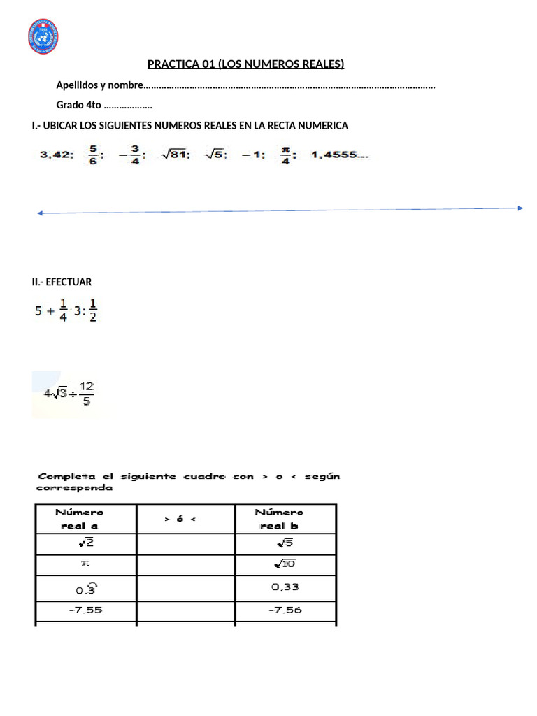 Practica 01 Reales | PDF