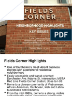 Fields Corner Neighborhood Analysis - DUSP'MIT