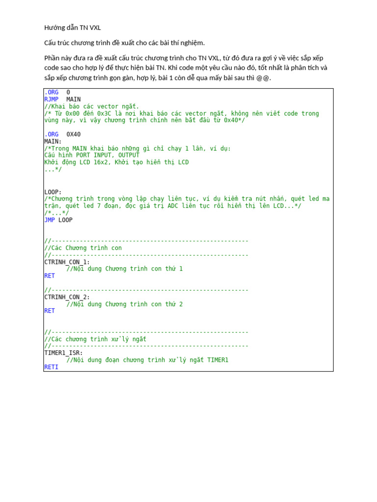 1 - Huong Dan Lab 1 | PDF