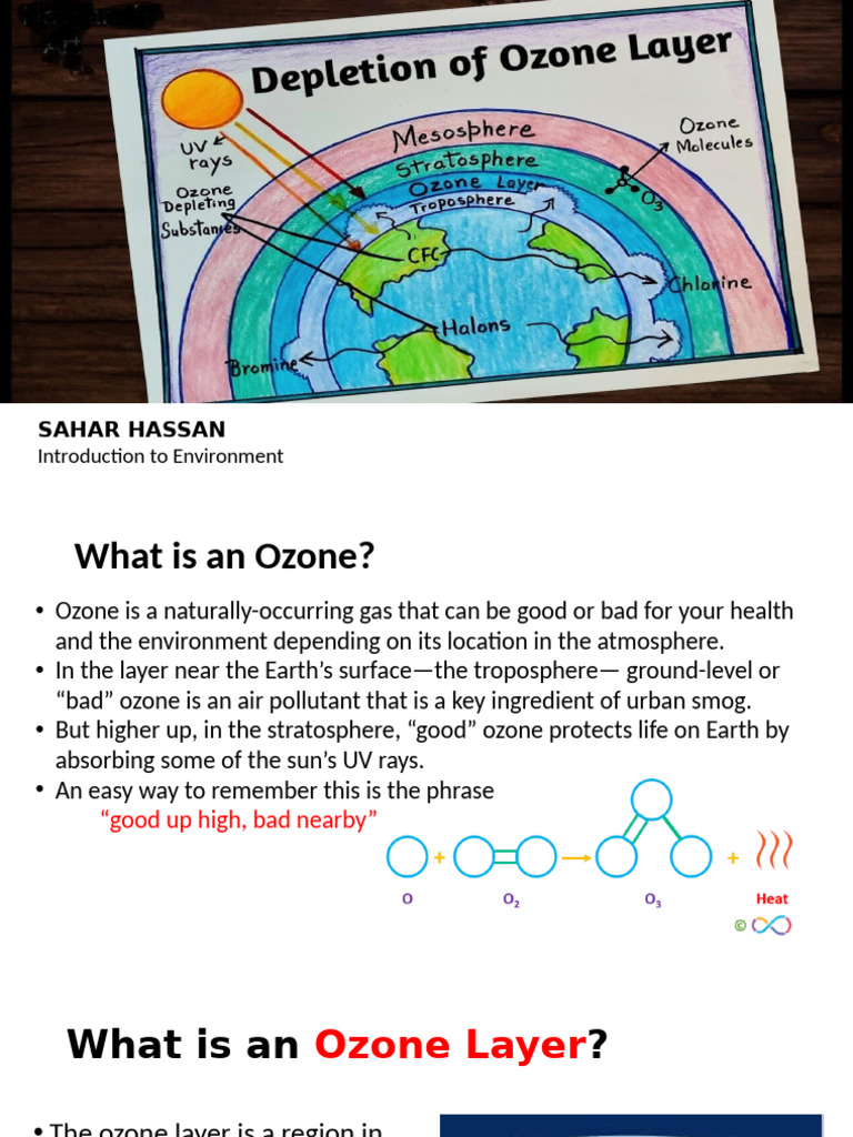 Understanding Ozone Layer Depletion | PDF | Ozone Depletion ...