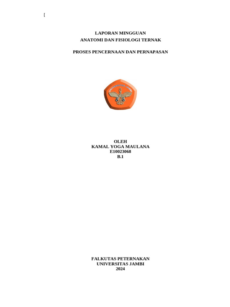 Pencernaan dan Pernapasan Ternak Ruminansia | PDF