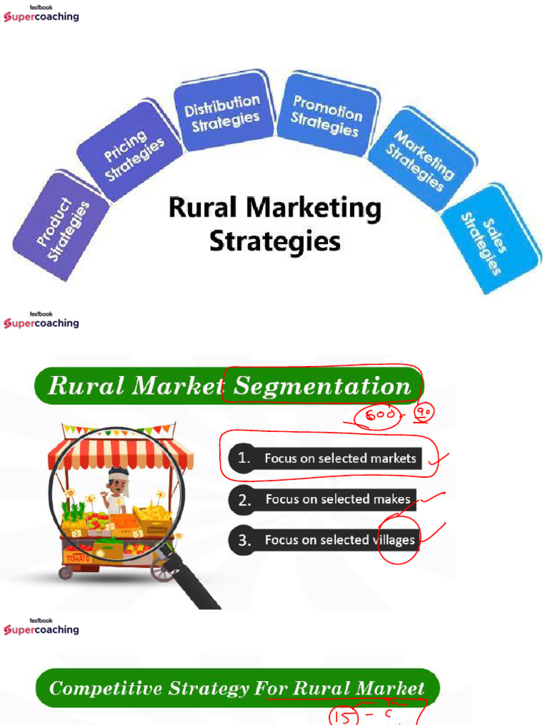 Understanding Rural Market Dynamics | PDF | Marketing | Private Sector