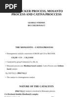 Wacker Process | PDF | Chemistry | Organic Chemistry